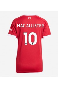 Fotbalové Dres Liverpool Alexis Mac Allister #10 Dámské Domácí Oblečení 2025-26 Krátký Rukáv